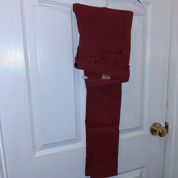 Rag and Bone Red Skinny Jean - Picture 1 of 4